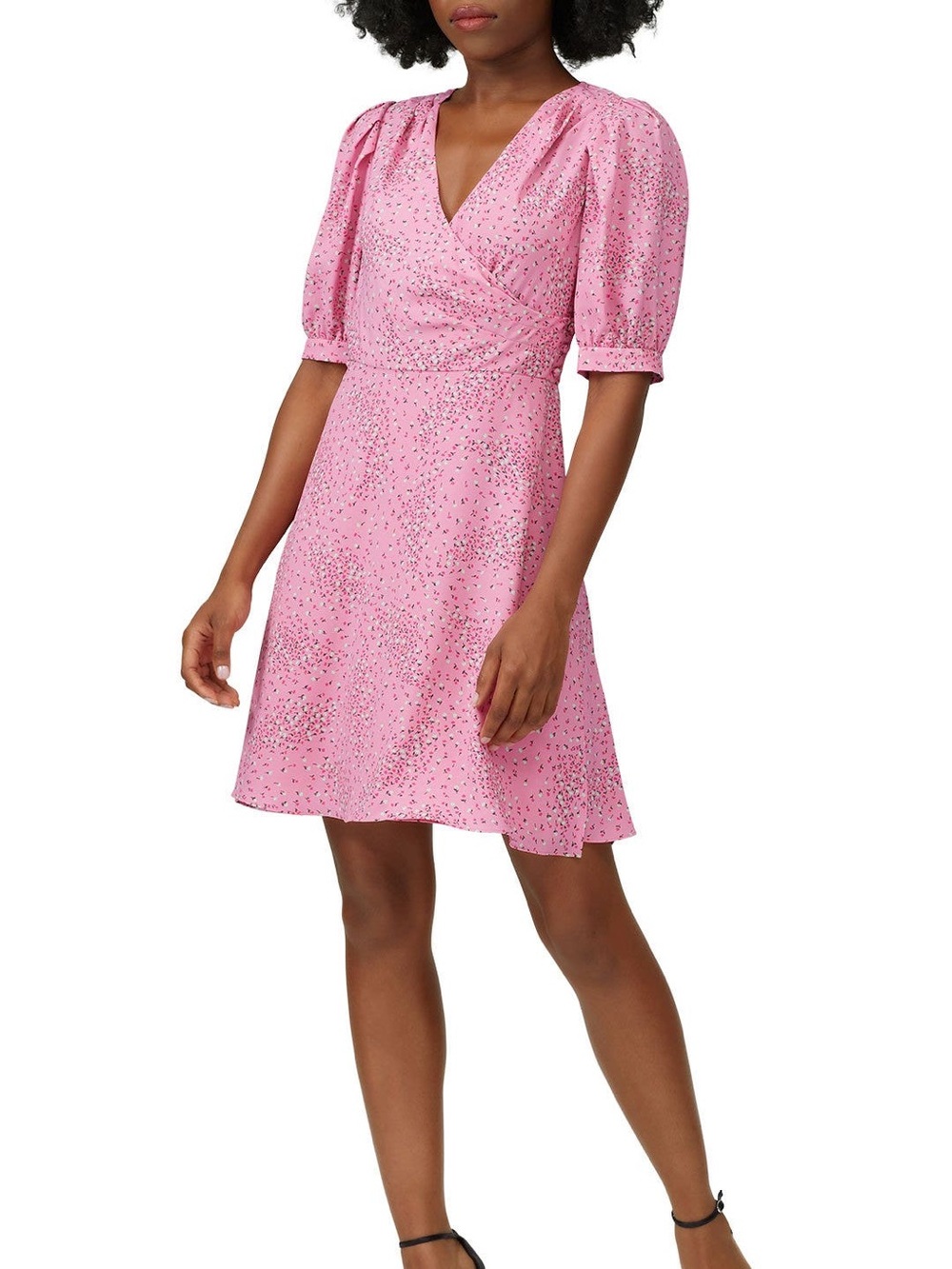 Kate Spade Meadow Pink Faux Wrap Dress